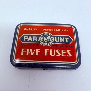 Paramount Red and Blue Fuse Box